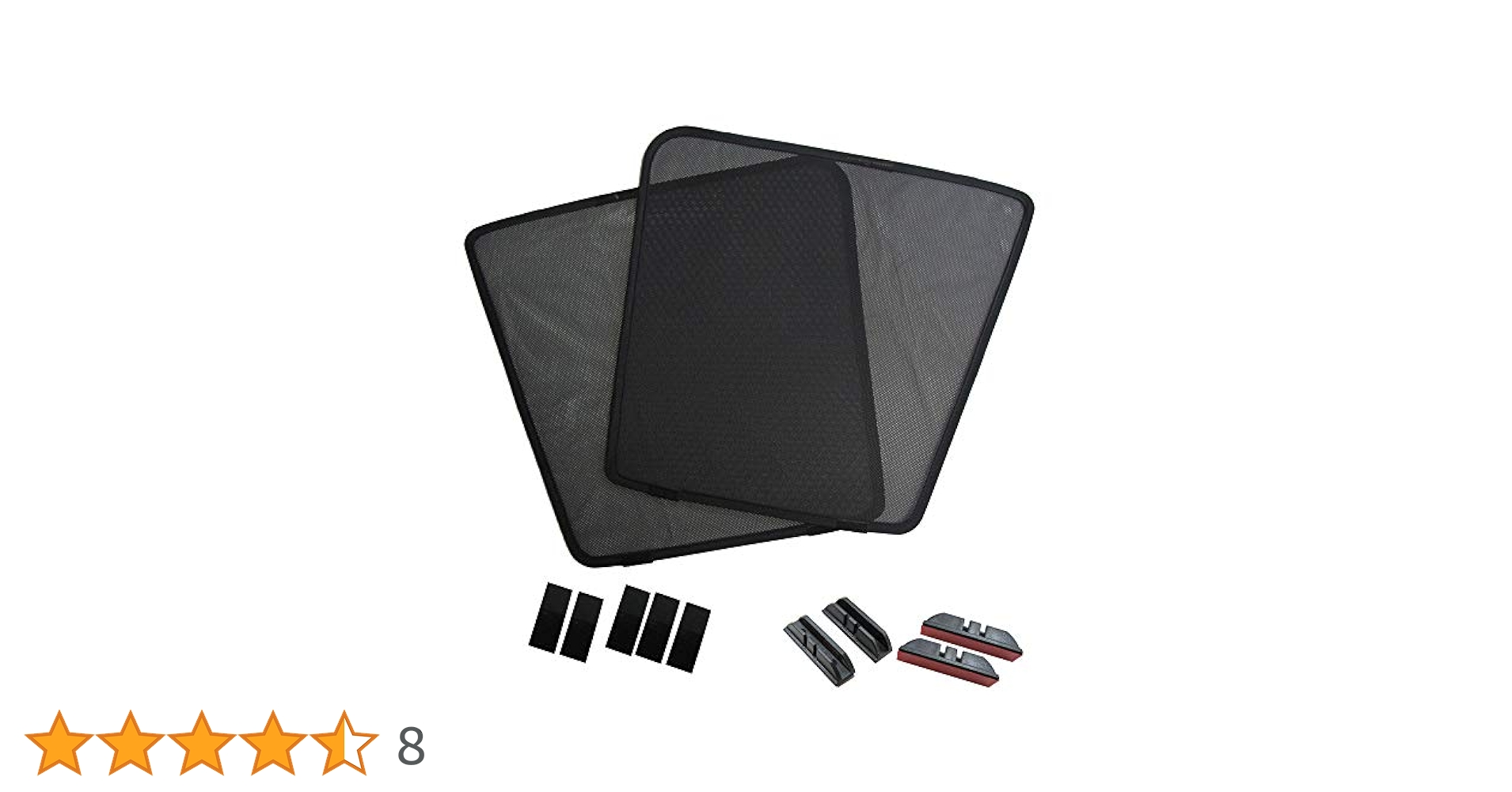 N-VANインナーメッシュ ステン系　1.5ミリ　無塗装品 Amazon | メッシュカーテン N-VAN JJ1 JJ2 2枚 T9036-2 H63-2